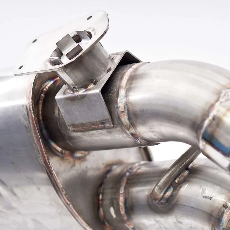 Stainless Works 2016+ Chevy Camaro SS 3in Redline Factory Connect Axle Back w/Valve & 4in Quad Tips - Image 2