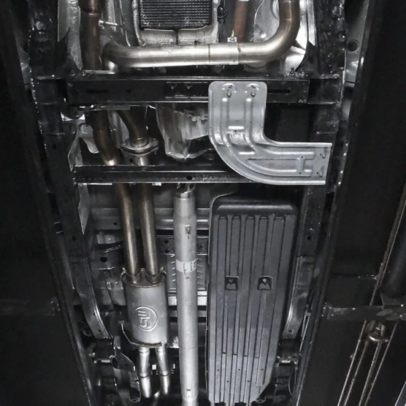 Stainless Works 2017 F-150 Raptor 3.5L 3in Downpipe High-Flow Cats Factory Connection - Image 3