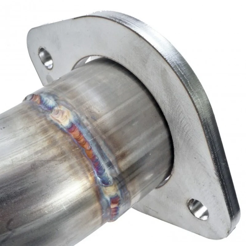 Stainless Works 2017 F-150 Raptor 3.5L 3in Downpipe High-Flow Cats Factory Connection - Image 4