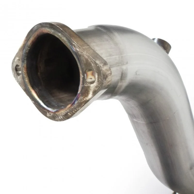 Stainless Works 2017 F-150 Raptor 3.5L 3in Downpipe High-Flow Cats Factory Connection - Image 5