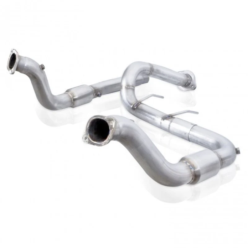 Stainless Works 2017 F-150 Raptor 3.5L 3in Downpipe High-Flow Cats Factory Connection - Image 9