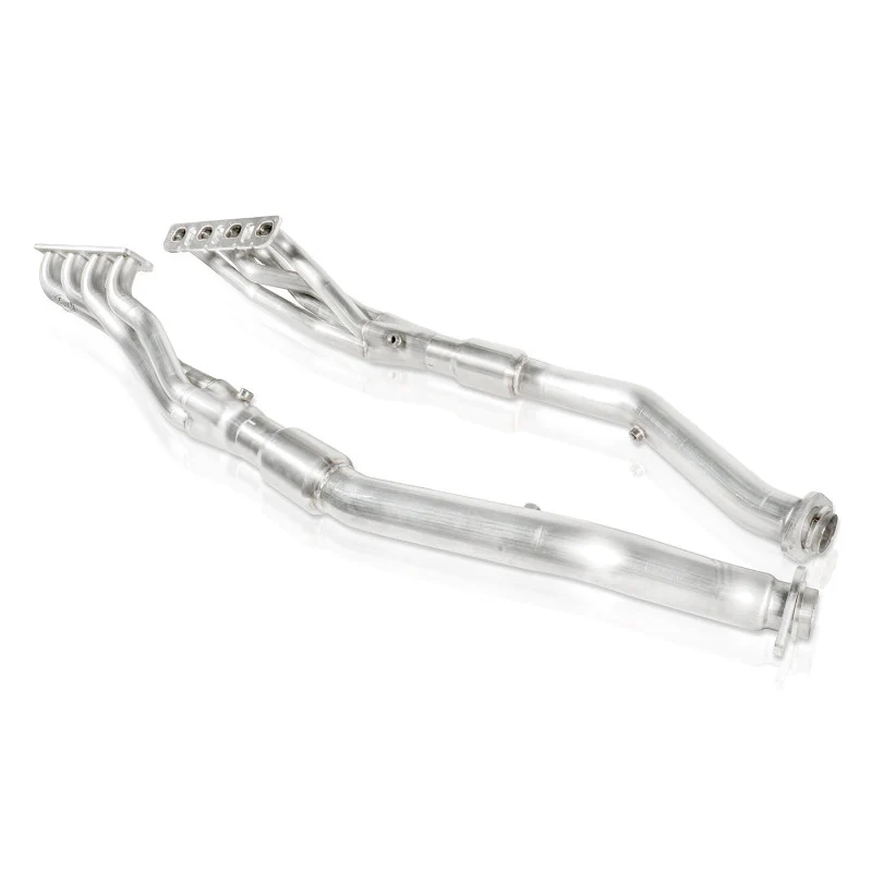 Stainless Works 2018 Jeep TrackHawk 6.2L Headers 1-7/8in Primaries High-Flow Cats 3in Leads - Image 2