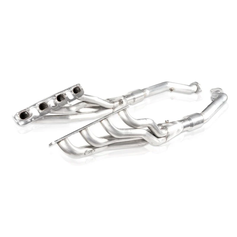Stainless Works 2018 Jeep TrackHawk 6.2L Headers 1-7/8in Primaries High-Flow Cats 3in Leads - Image 3