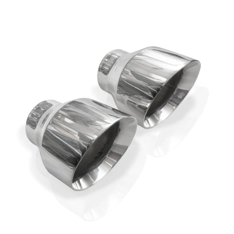 Stainless Works 2020 Ford GT500 Legend Catback H-Pipe Exhaust Factory Connect - Polished Tips - Image 2
