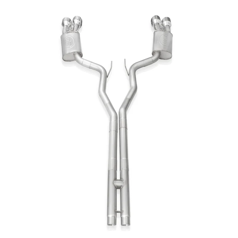 Stainless Works 2020 Ford GT500 Legend Catback H-Pipe Exhaust Factory Connect - Polished Tips - Image 6