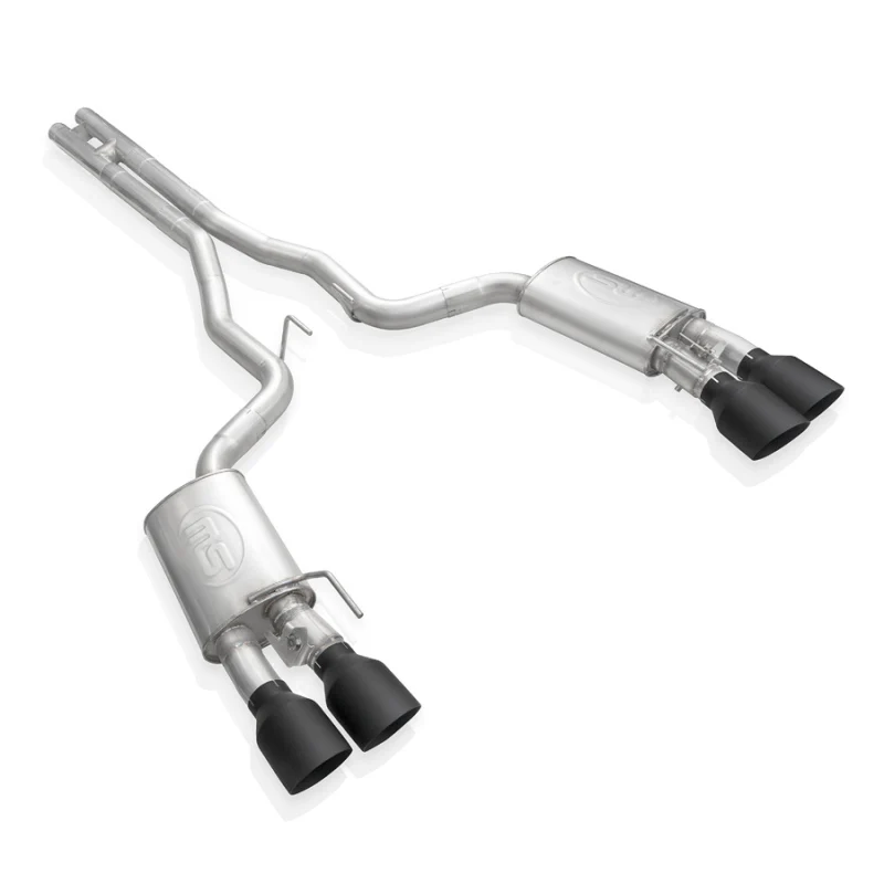 Stainless Works 2020 Ford GT500 Redline Catback H-Pipe Exhaust Factory Connect - Black Tips - Image 5