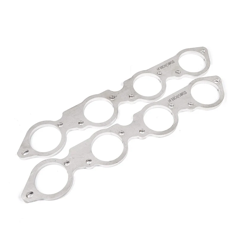 Stainless Works BBC Round Port 304SS Exhaust Flanges 2-1/2in Primaries (Raised Port Heads Only) - Image 2