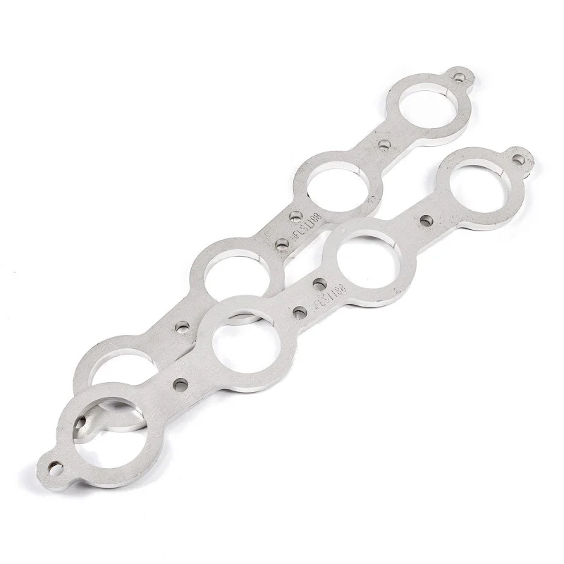 Stainless Works Chevrolet LS1/LS6 Round Port Header 304SS Exhaust Flanges 1-5/8in Primaries - Image 2