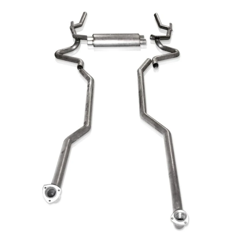Stainless Works Chevy Camaro 1970-81 Exhaust Transversed Stainless - Image 3