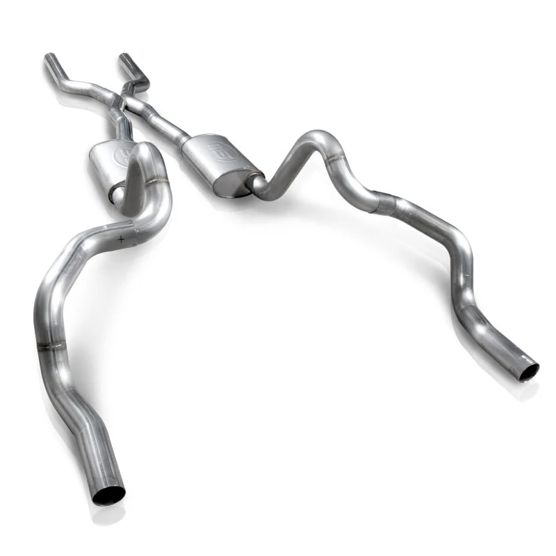 Stainless Works Chevy Camaro 1970-81 LS1 Exhaust 3in Stainless System w/X-Pipe - Image 3