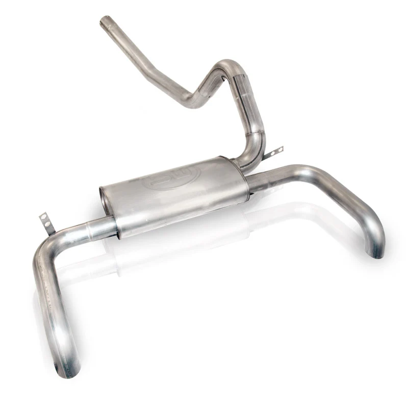 Stainless Works Chevy Camaro 1982-92 Exhaust 3in System w/Turndown Tailpipes - Image 3