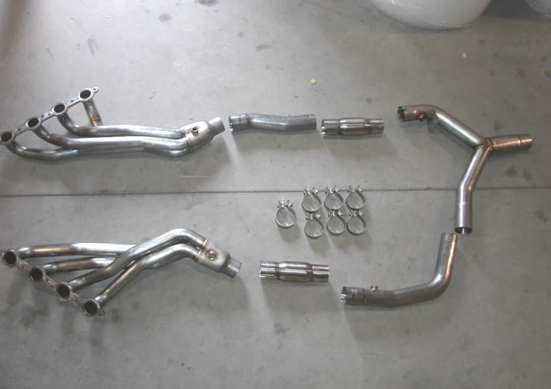Stainless Works Chevy Camaro/Firebird 2001-2002 Headers Catted Y-Pipe - Image 3