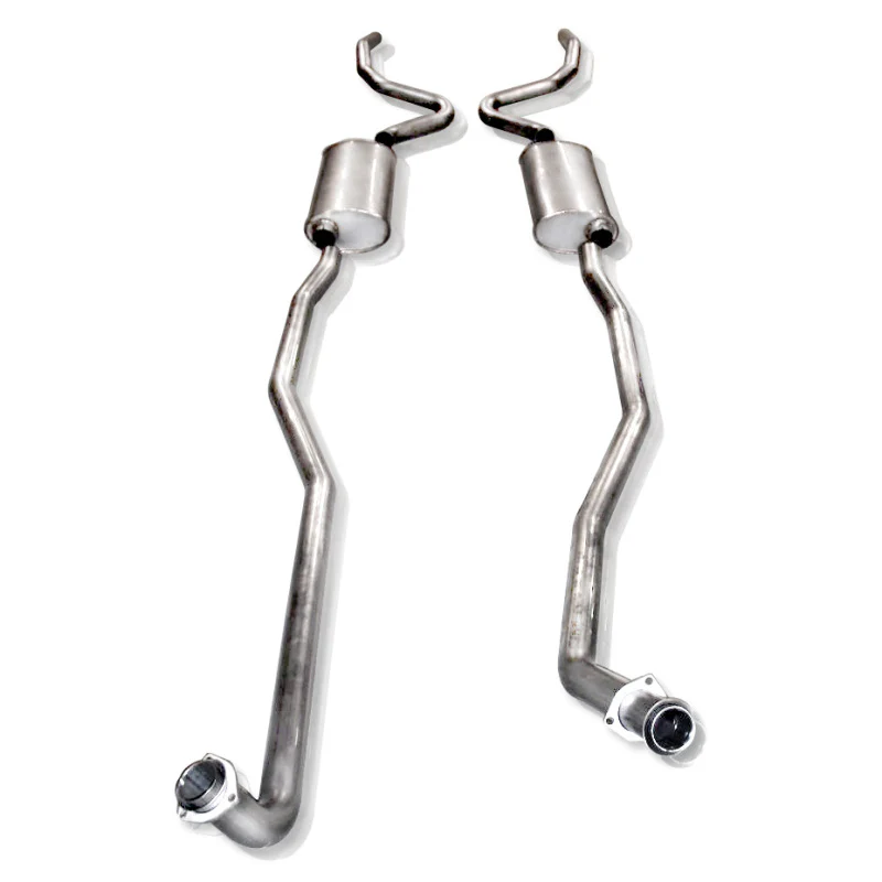 Stainless Works Chevy Chevelle Big Block 1968-72 Exhaust 2.5in Stainless - Image 3