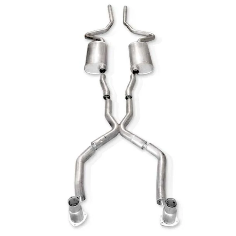 Stainless Works Chevy chevelle Small/Big Block 1968-72 Exhaust 2.5in Stainless Dual - Image 3
