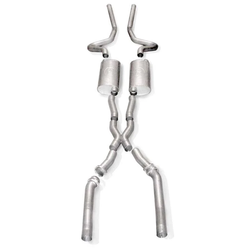 Stainless Works Chevy Chevelle Small/Big Block 1968-72 Exhaust 3in System with X-pipe