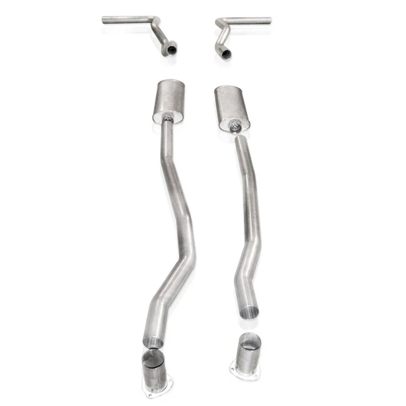 Stainless Works Chevy/GMC Truck 1967-87 Exhaust Truck 3in Chambered System - Image 3