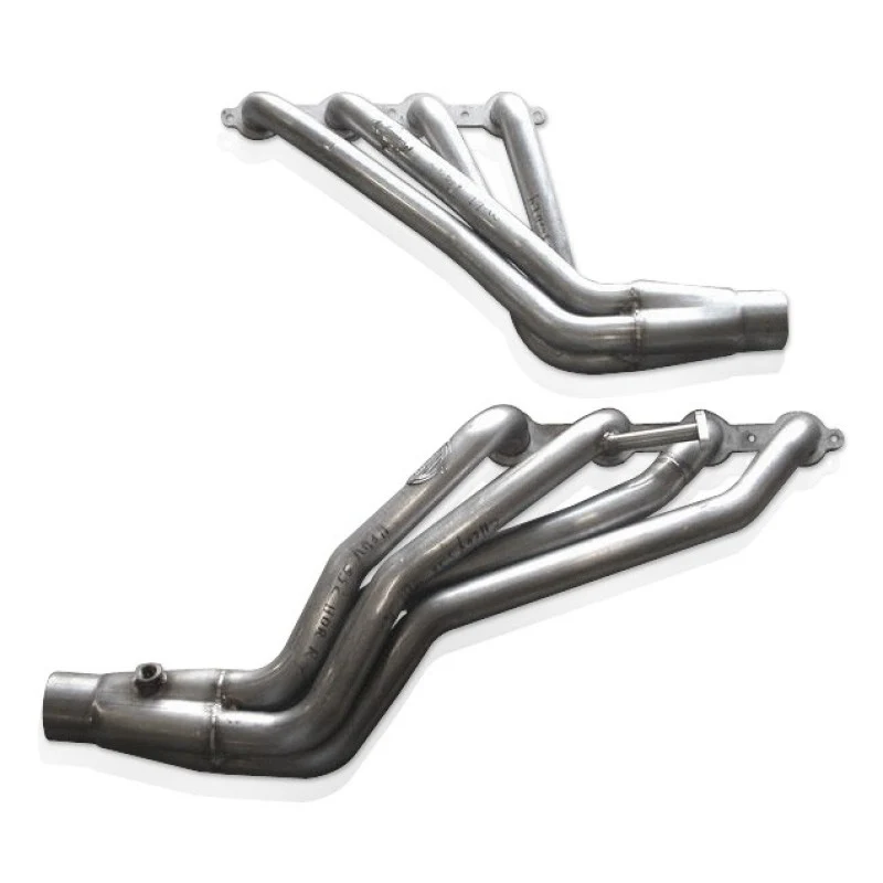 Stainless Works Chevy/GMC Truck 1999-02 Headers 4WD with Converters - Image 2