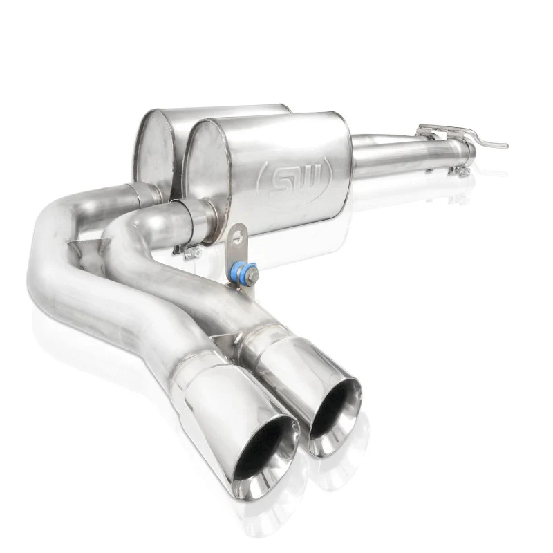 Stainless Works Chevy Silverado/GMC Sierra 2007-16 5.3L/6.2L Exhaust Before Passenger Rear Tire Exit - Image 6