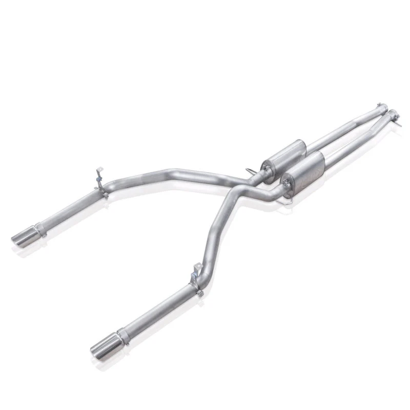 Stainless Works Chevy Silverado/GMC Sierra 2007-16 5.3L/6.2L Exhaust Under Bumper Exit - Image 2