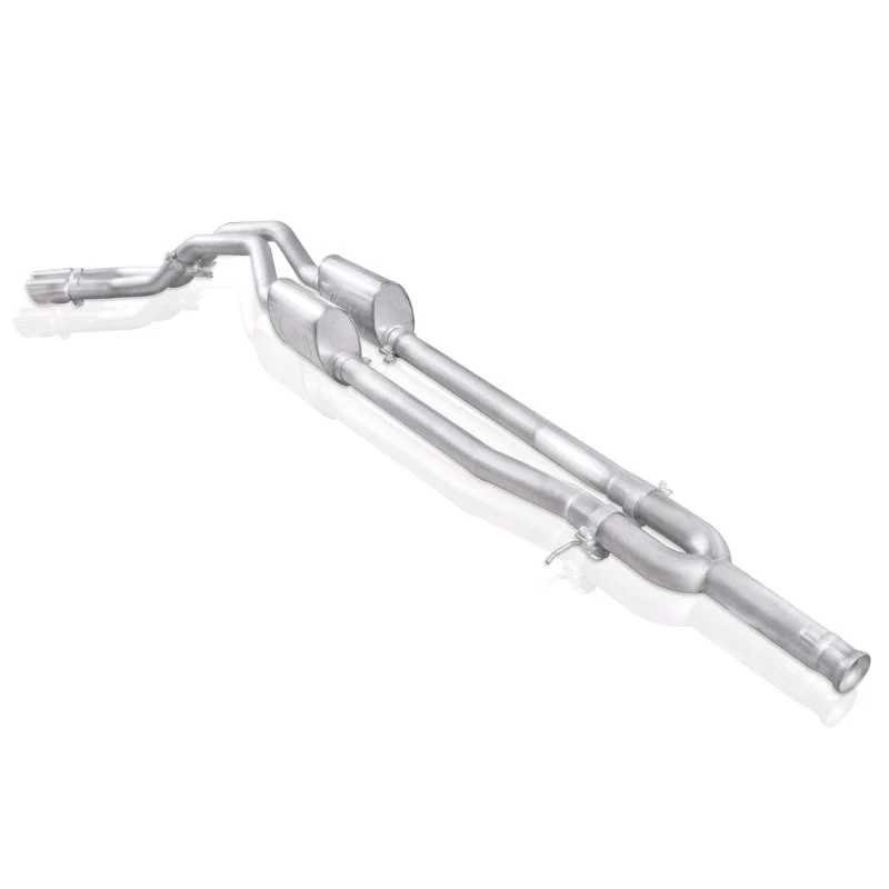 Stainless Works Chevy Silverado/GMC Sierra 2007-16 5.3L/6.2L Exhaust Y-Pipe Passenger Rear Tire Exit - Image 5