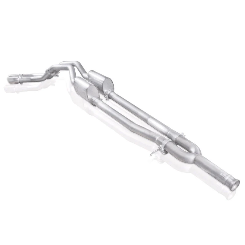 Stainless Works Chevy Silverado/GMC Sierra 2007-16 5.3L/6.2L Exhaust Y-Pipe Passenger Rear Tire Exit - Image 6