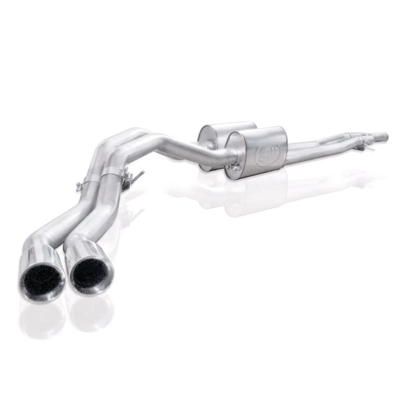 Stainless Works Chevy Silverado/GMC Sierra 2007-16 5.3L/6.2L Exhaust Y-Pipe Passenger Rear Tire Exit - Image 7