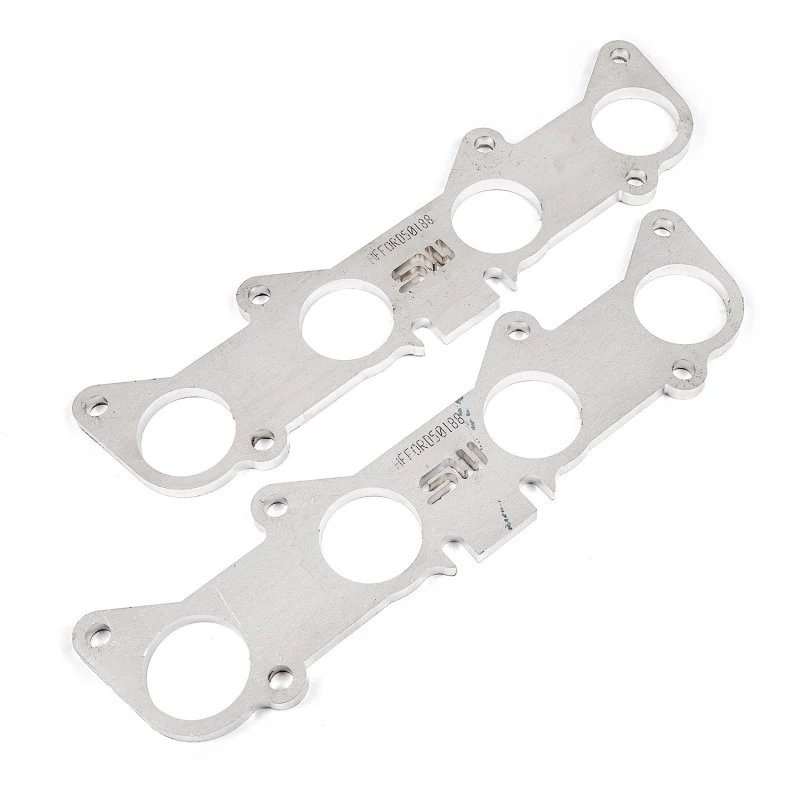 Stainless Works Ford 5.2L/5.0L Coyote Round Port Header 304SS Exhaust Flanges 1-7/8in Primaries - Image 2