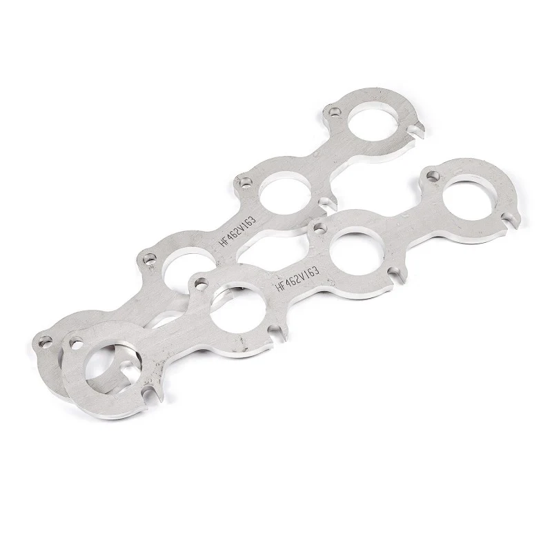 Stainless Works Small Block Ford 4.6L 2V Round Port Header 304SS Exhaust Flanges 1-3/4in Primaries - Image 3