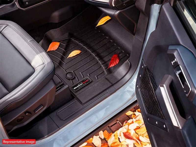 WeatherTech 00-04 Ford F150 Super Cab Rear FloorLiner - Tan - Image 9