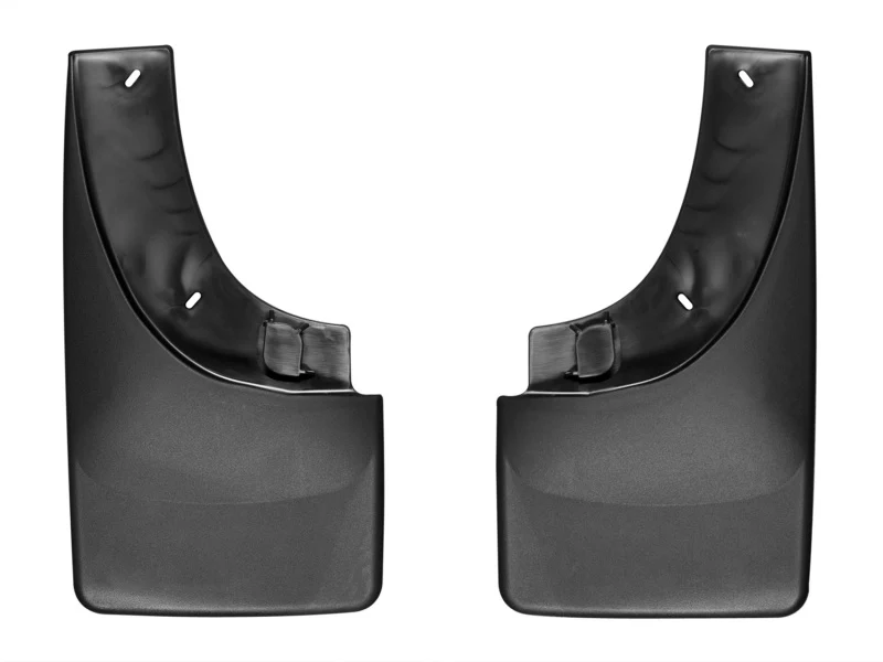 WeatherTech 00-06 Chevrolet Tahoe No Drill Mudflaps - Black - Image 4