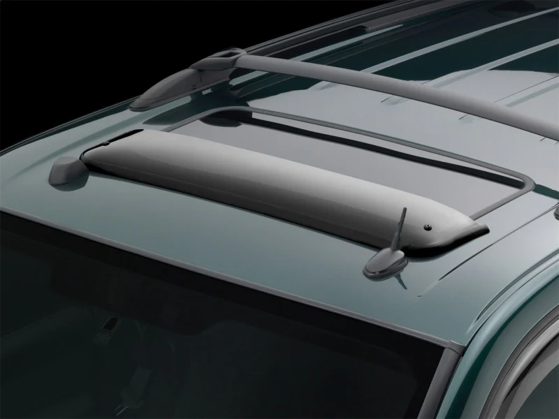 WeatherTech 02-04 Oldsmobile Bravada (4 door) Sunroof Wind Deflectors - Dark Smoke - Image 4