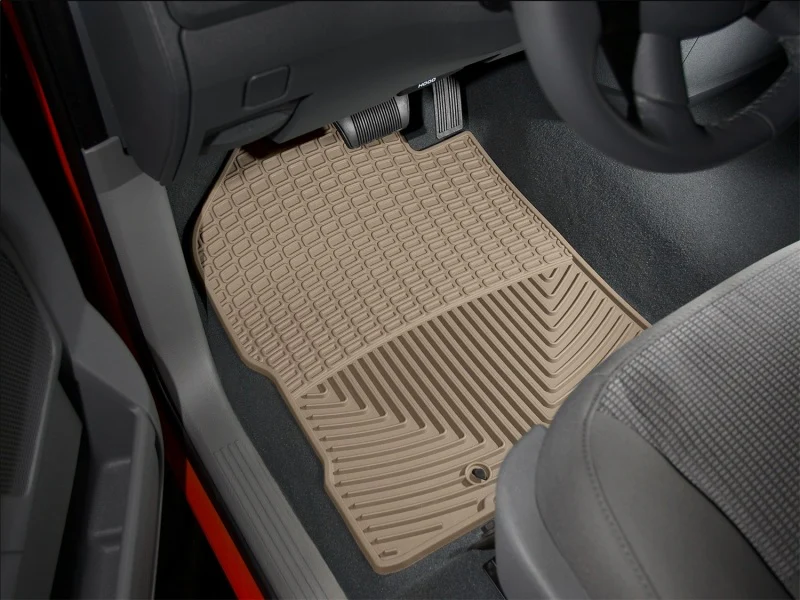 WeatherTech 02-05 Dodge Ram 1500 Pickup Front Rubber Mats - Tan - Image 5