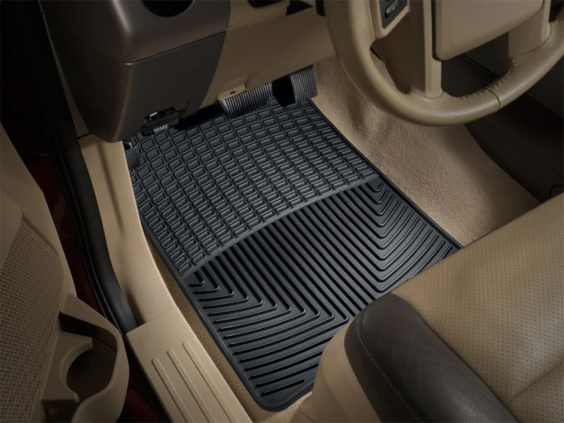 WeatherTech 03-06 Ford Expedition Front Rubber Mats - Black - Image 5
