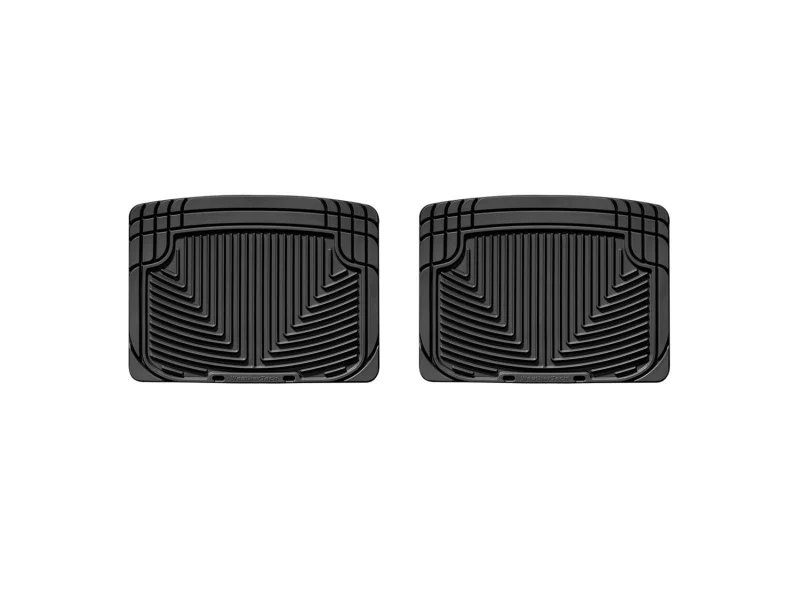 WeatherTech 03-06 Lincoln Navigator/Navigator L Rear Rubber Mats - Black - Image 4