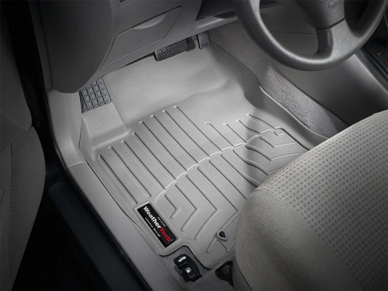 WeatherTech 03-08 Toyota Corolla Front FloorLiner - Grey - Image 6