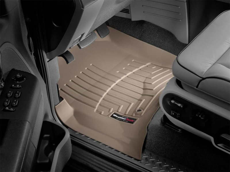 WeatherTech 04-08 Ford F150 Regular Cab Front FloorLiner - Tan - Image 10