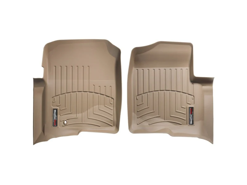 WeatherTech 04-08 Ford F150 Regular Cab Front FloorLiner - Tan - Image 3