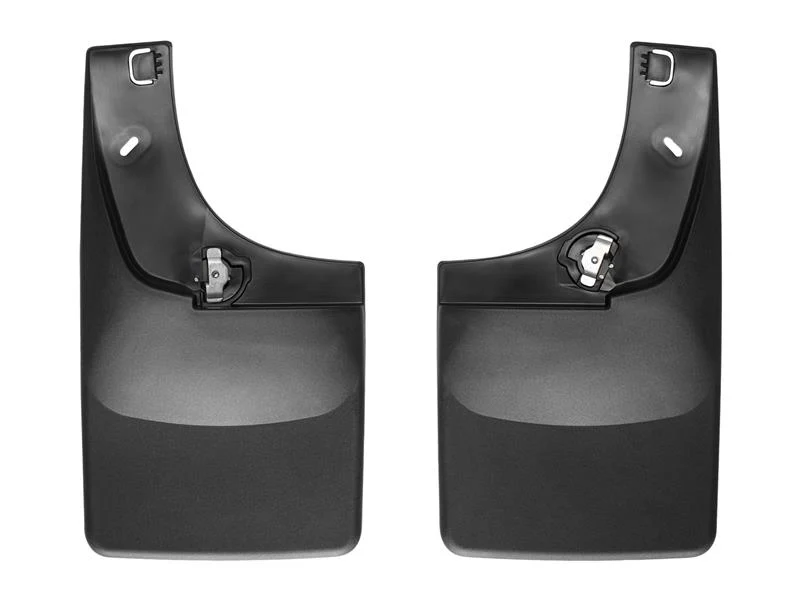 WeatherTech 04-08 Ford F250/F350 No Drill Mudflaps - Black - Image 5