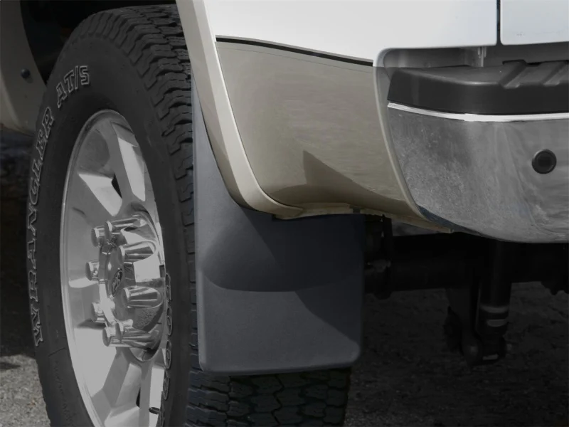WeatherTech 04-08 Ford F250/F350 No Drill Mudflaps - Black - Image 7