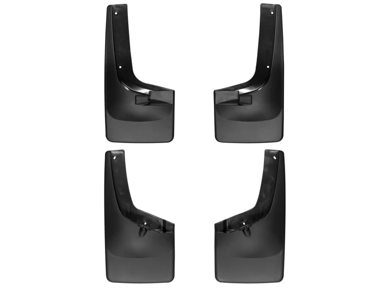 WeatherTech 04-12 Chevrolet Colorado No Drill Mudflaps - Black - Image 5