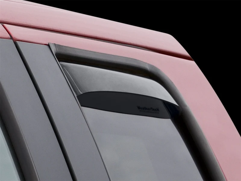 WeatherTech 04-14 Ford F-150 SuperCrew Front Side Window Deflectors - Dark Tint - Image 4