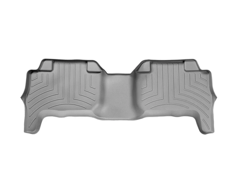 WeatherTech 04+ GMC Canyon Crew Cab Rear FloorLiner - Grey - Image 3