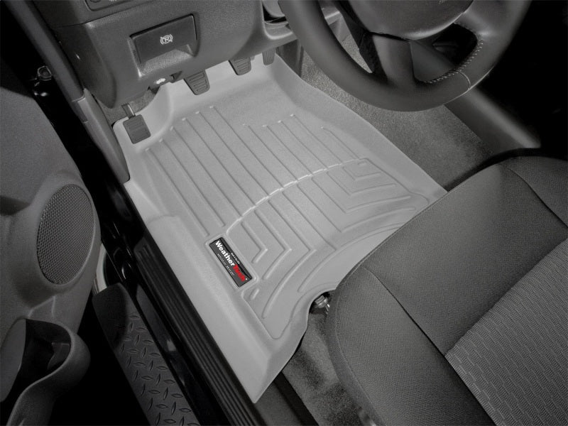 WeatherTech 04+ GMC Canyon Ext Cab Front FloorLiner - Grey - Image 16
