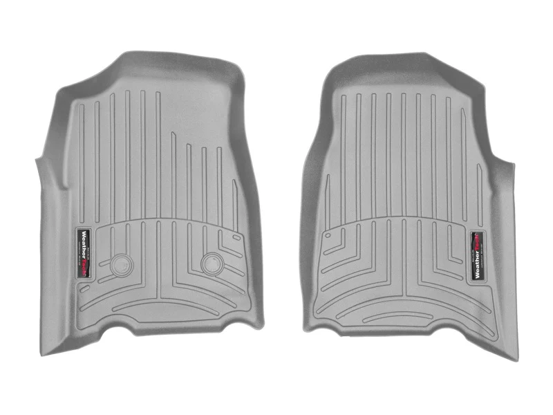 WeatherTech 04+ GMC Canyon Ext Cab Front FloorLiner - Grey - Image 4