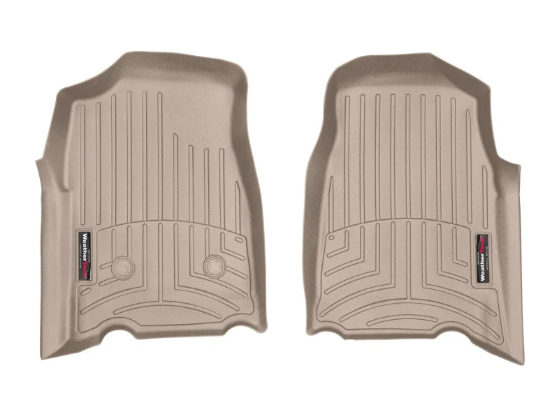 WeatherTech 04+ GMC Canyon Ext Cab Front FloorLiner - Tan - Image 4