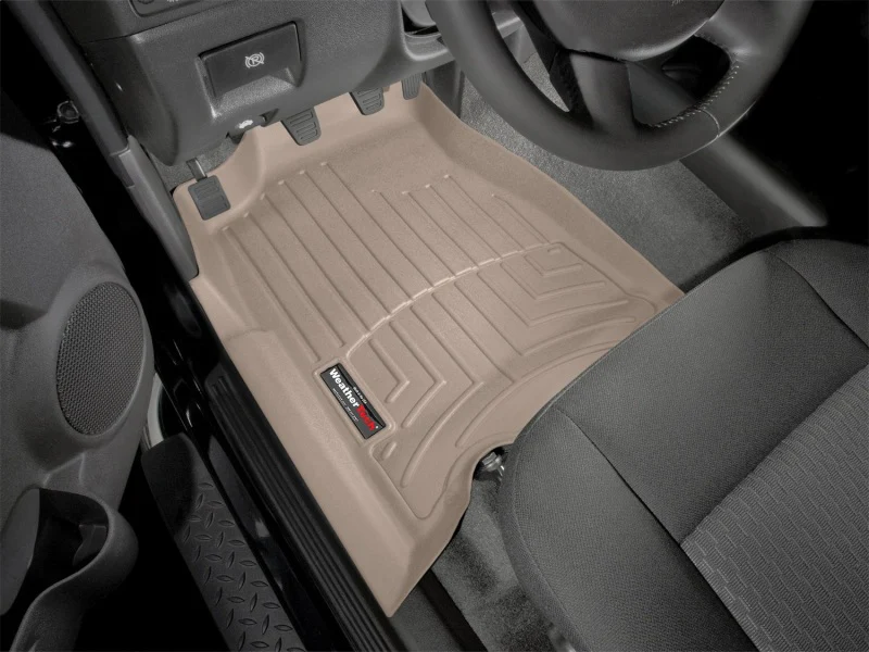 WeatherTech 04+ GMC Canyon Ext Cab Front FloorLiner - Tan - Image 5