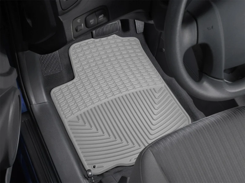 WeatherTech 04 Volkswagen R32 Front Rubber Mats - Grey - Image 5