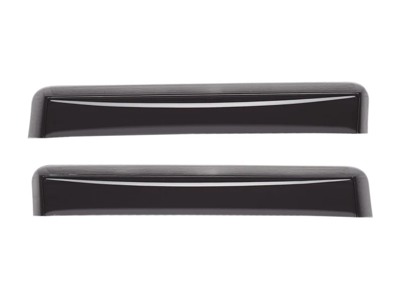 WeatherTech 05-06 Chevrolet Equinox Rear Side Window Deflectors - Dark Smoke - Image 3