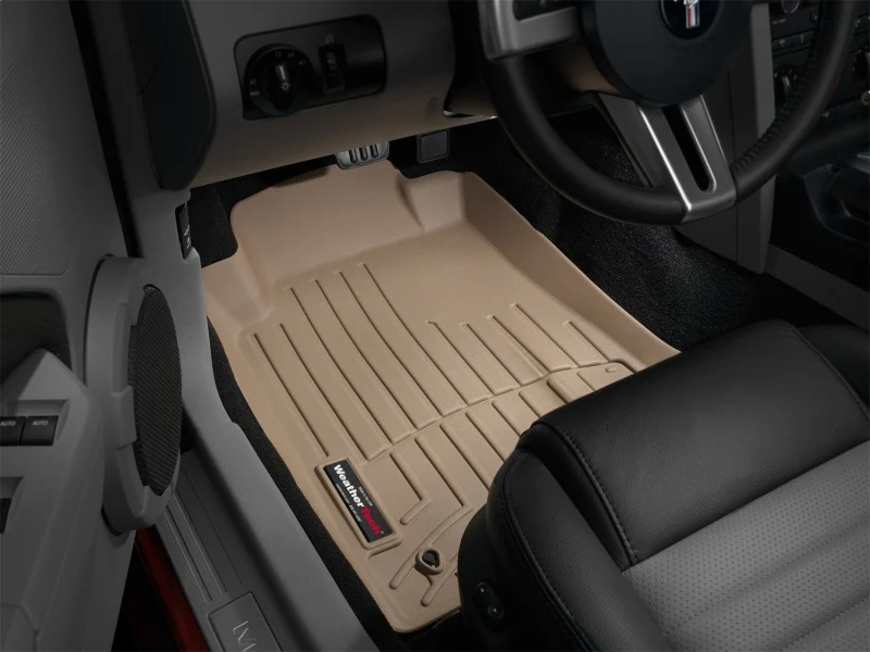 WeatherTech 05-09 Ford Mustang Front FloorLiner - Tan - Image 16