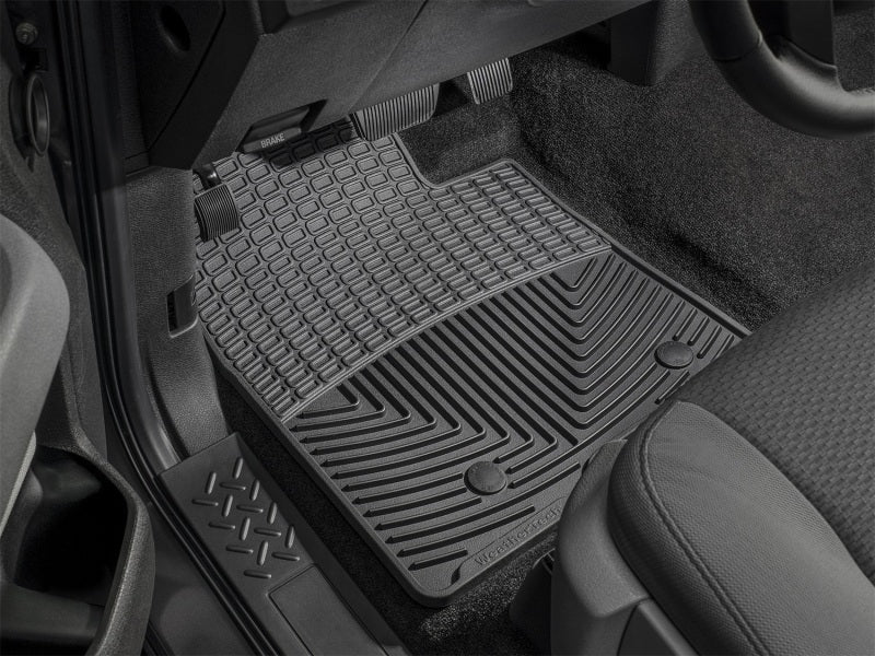 WeatherTech 05-11 Ford Escape Front Rubber Mats - Black - Image 2